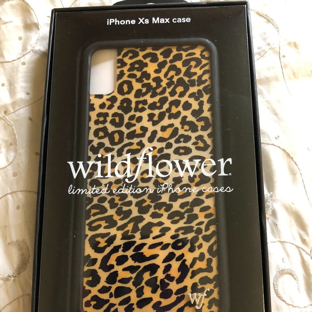 Wildflower Cases Leopard Xs Max Case